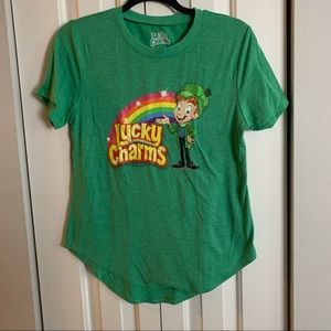 Lucky Charms green tee-shirt
